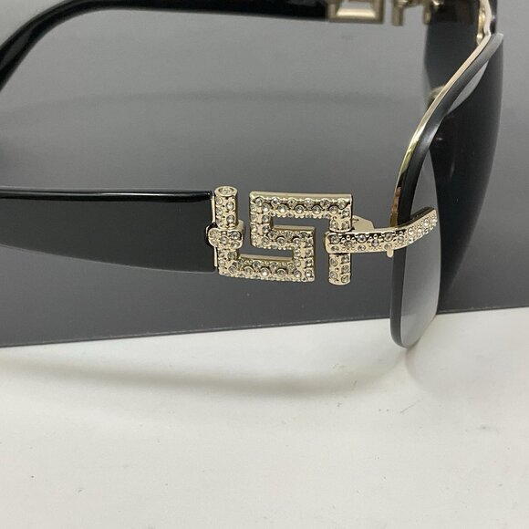 Versace Sunglasses Aviator 2159-B Black , Gold Grey Gradient 59 -14 main image 11